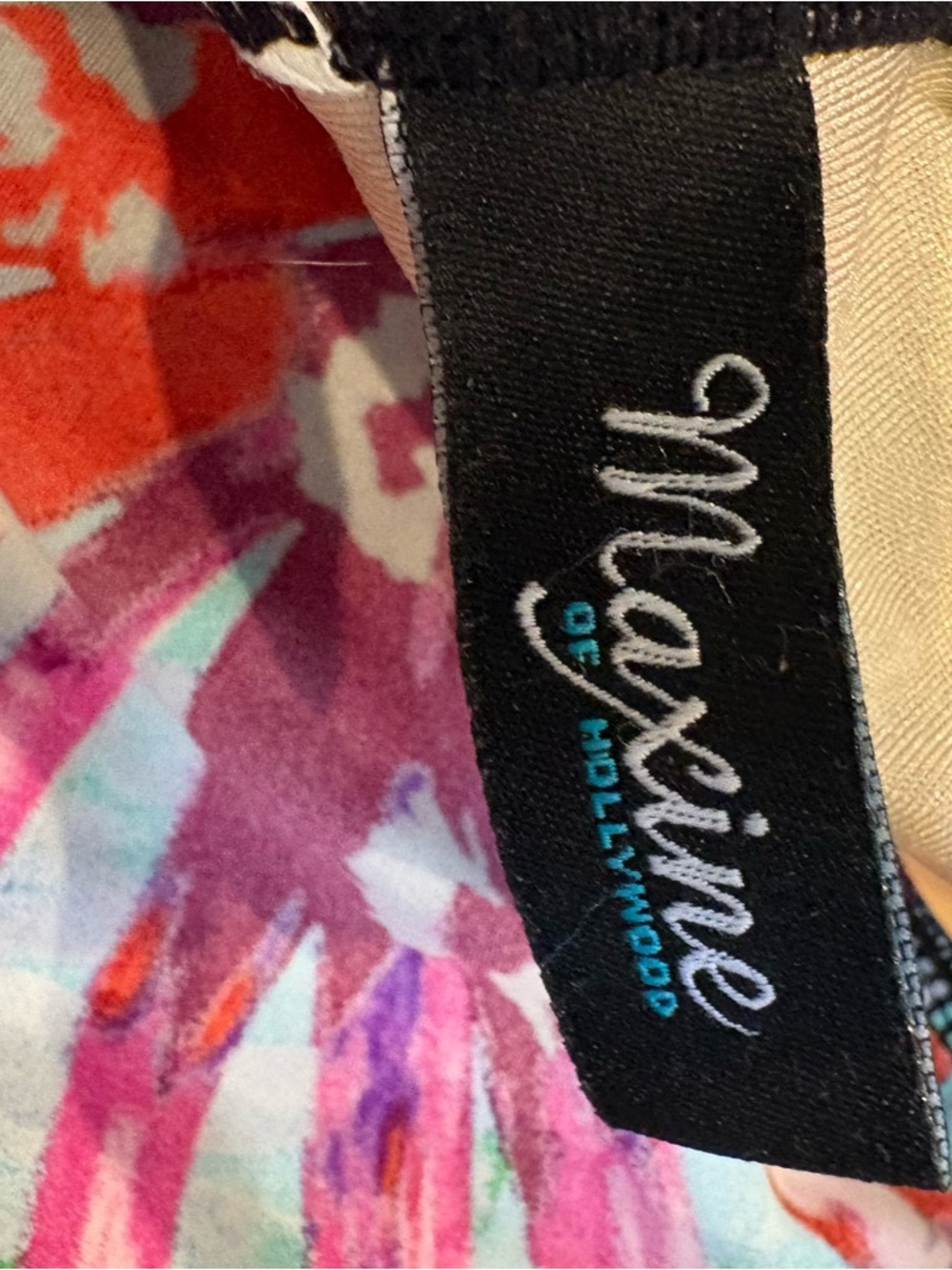 Vintage Bathing Suit Karen Stranger Things Tropical Pattern Swim Skirt Summer - Picture 9 of 10